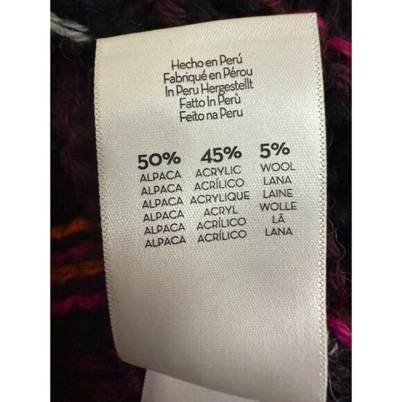 Mother The Bell-Sleeve Jumper Crop in Light Trails NWT Small $325 - Picture 9 of 11